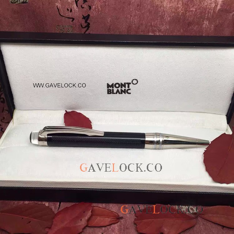 Montblanc Starwalker Fake Ballpoint Pen Silver Clip